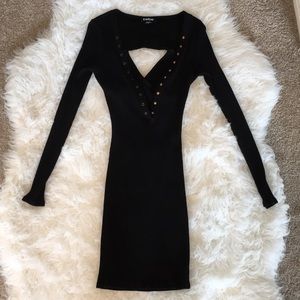 Bebe Tight Black Dress